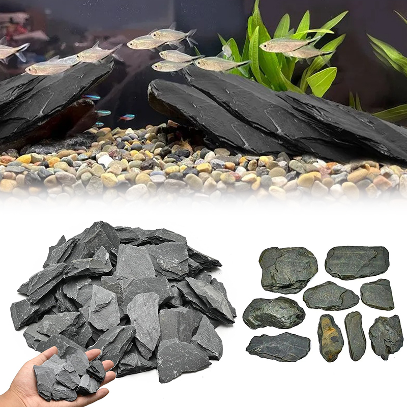 Aquarium Marine Tank - 500/1000g 어항 조경석 키트 슬레이트 석재