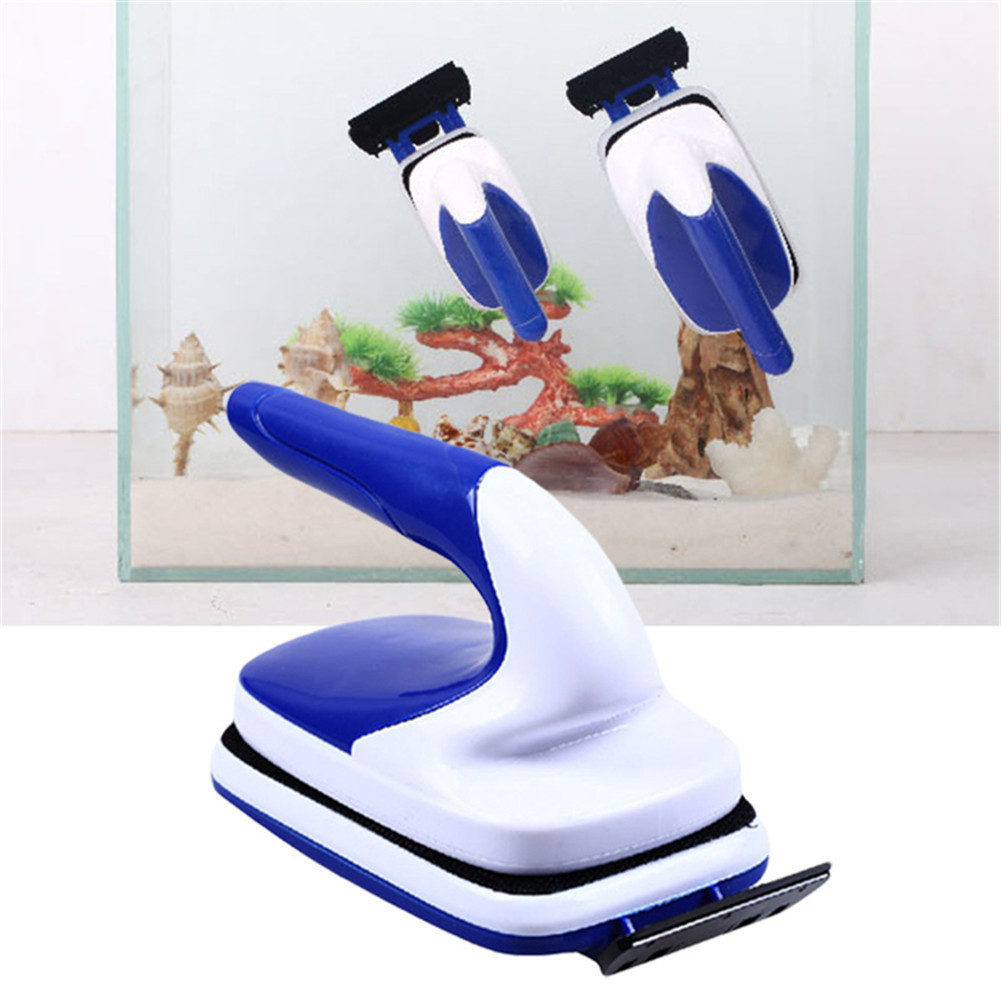 Marine Aquarium Glass Cleaner - 수족관 실용 부동 자기 브러시 물고기