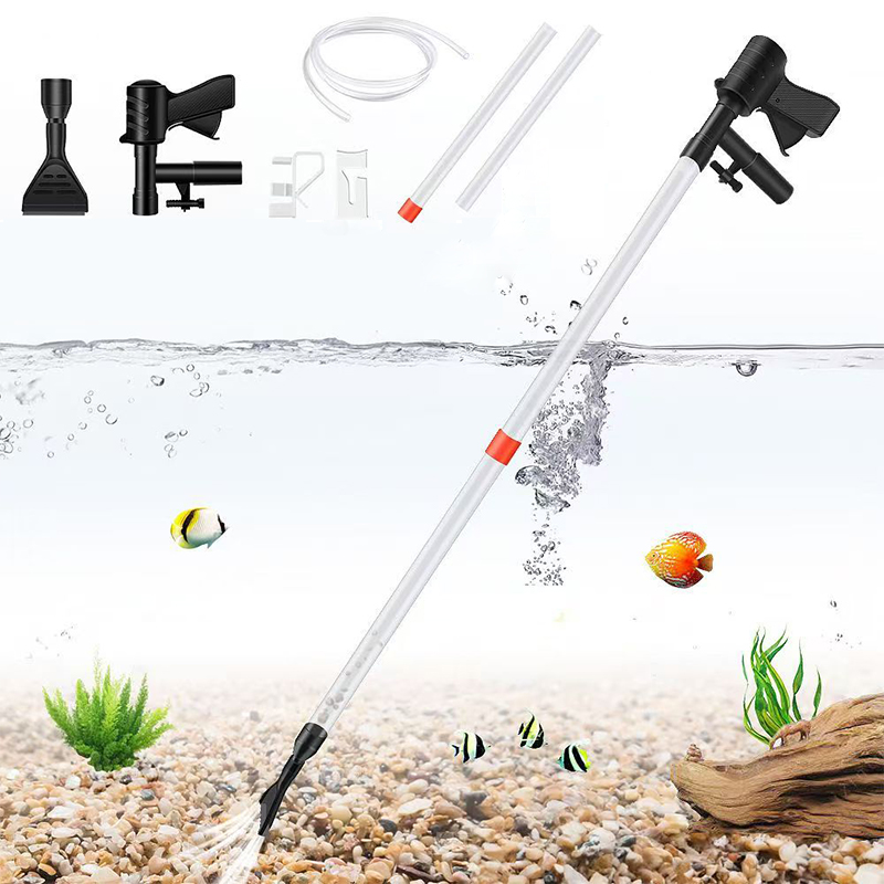 Marine Aquarium Vacuum - 수족관 물갈이 펌프 수족관 청소 도구