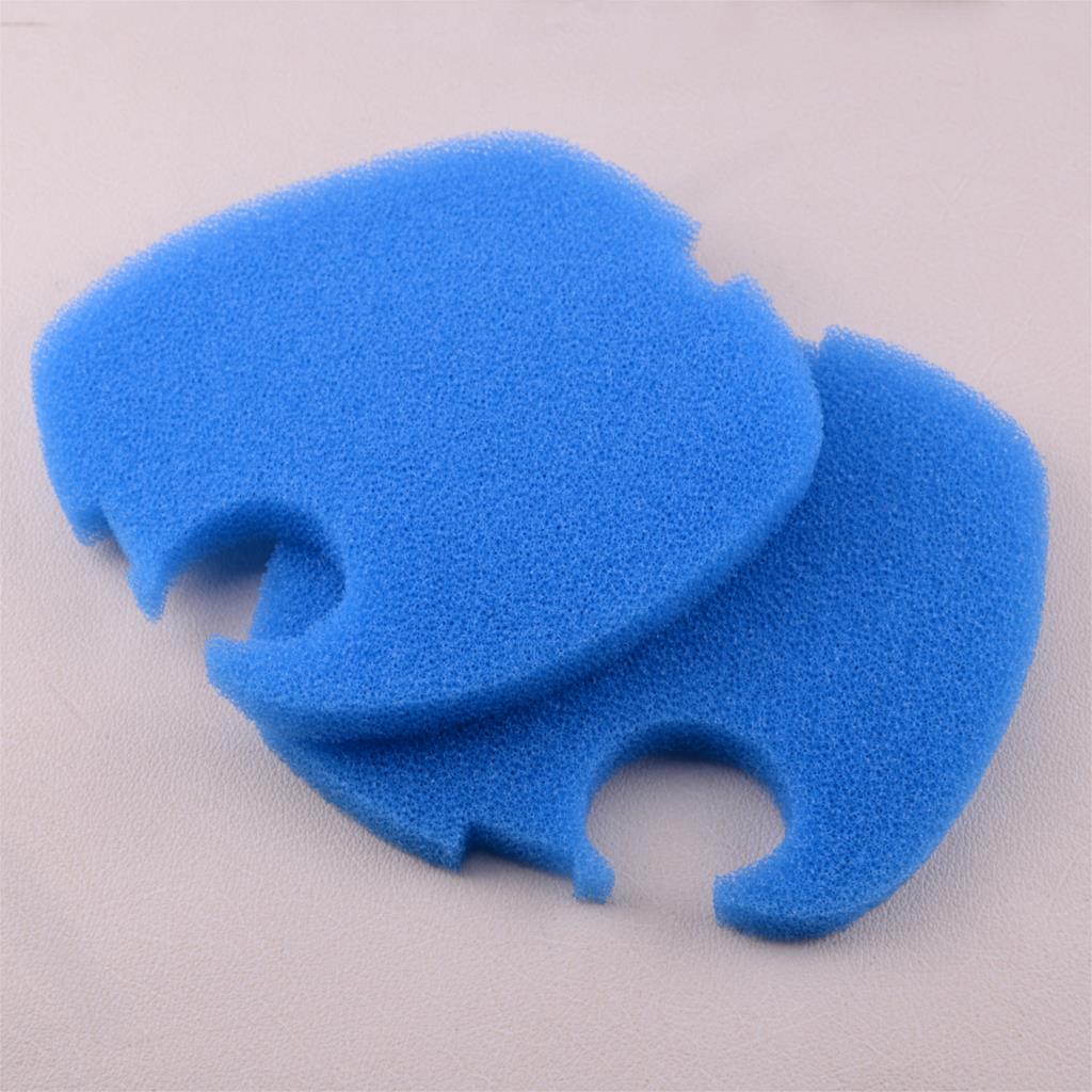 Marine Aquarium Design - LETAOSK 2Pcs 블루 수족관 필터 패드