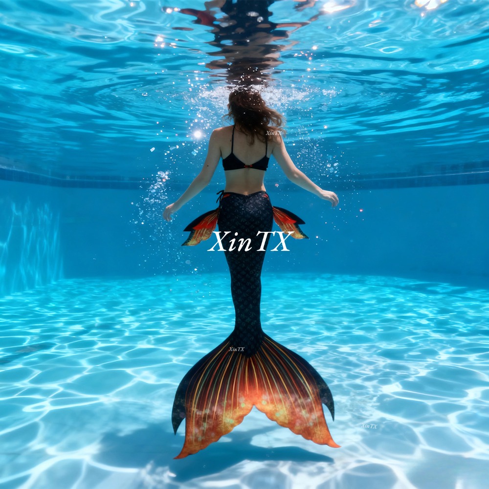 Aquarium & Marine Science Center - 성인용 인어 꼬리 수영복, 어울리는 브라