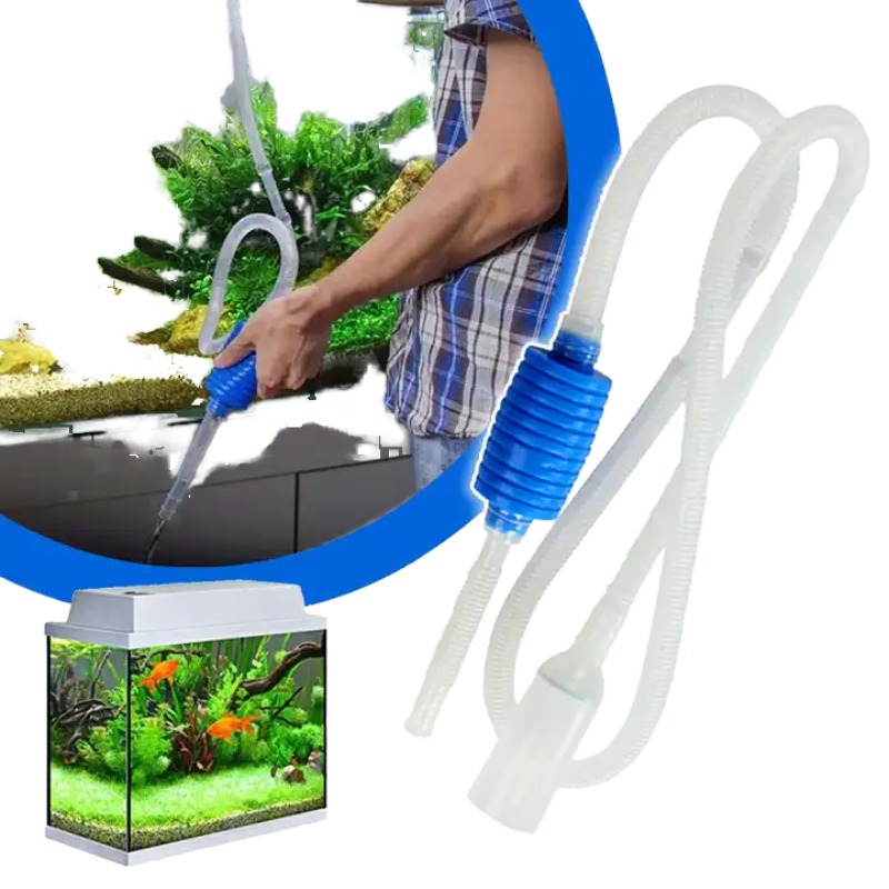Marine Aquarium Vacuum - 1.4m 수족관 사이폰 자갈 흡입관 사용이