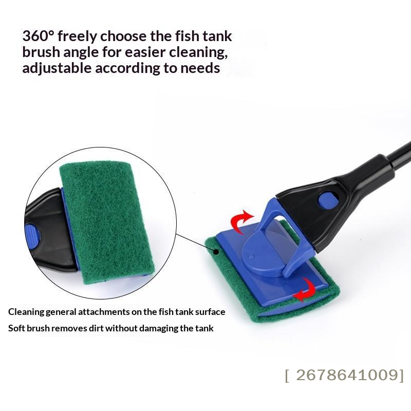 ⚑ 어항 유리 청소 브러쉬 수족관 도구 낚시용 수초 클 - Marine Aquarium Glass Cleaner 리뷰 및 가격