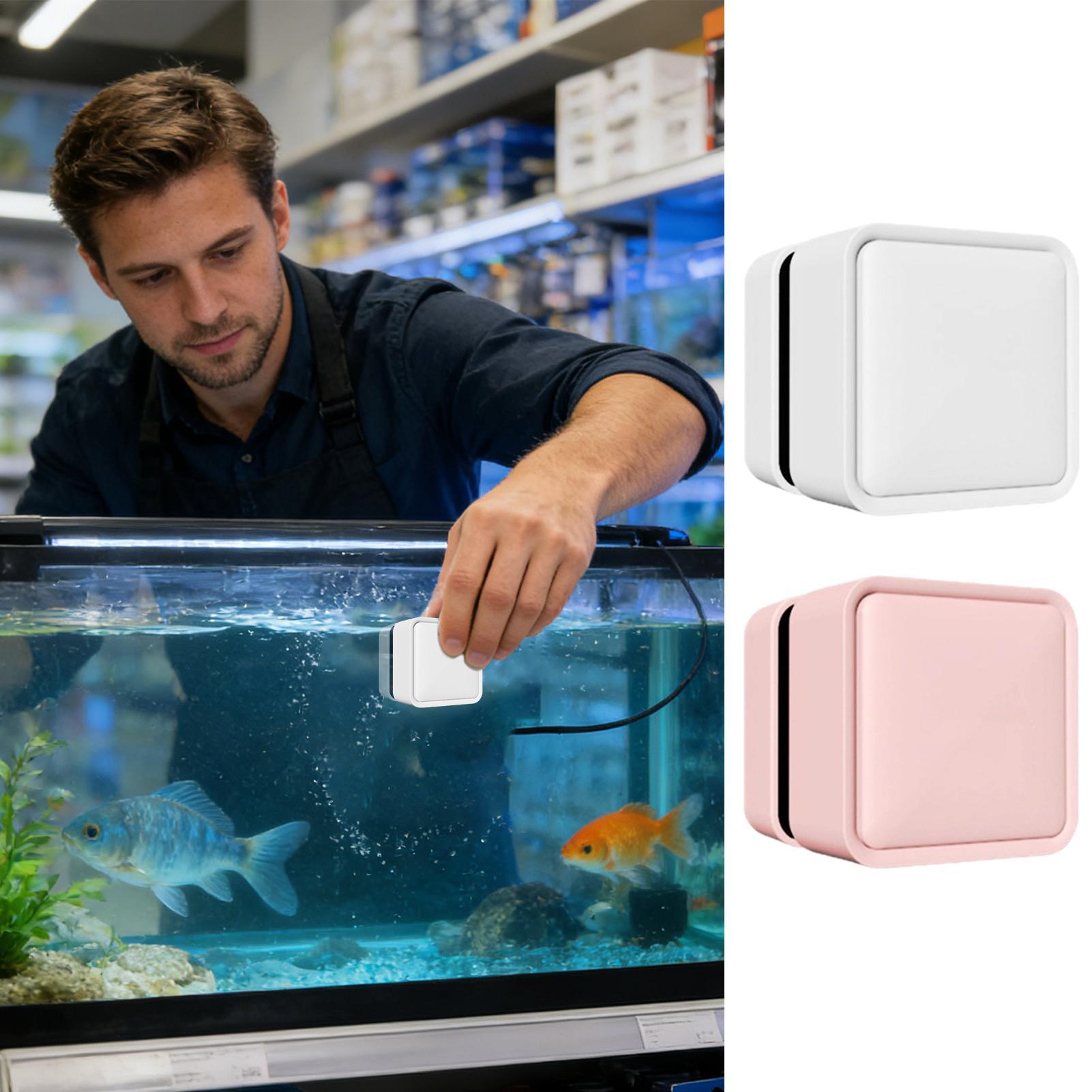 자석식 어항 청소기 양면 스크래버 유리 아크릴 수족관  - Marine Aquarium Glass Cleaner 리뷰 및 가격