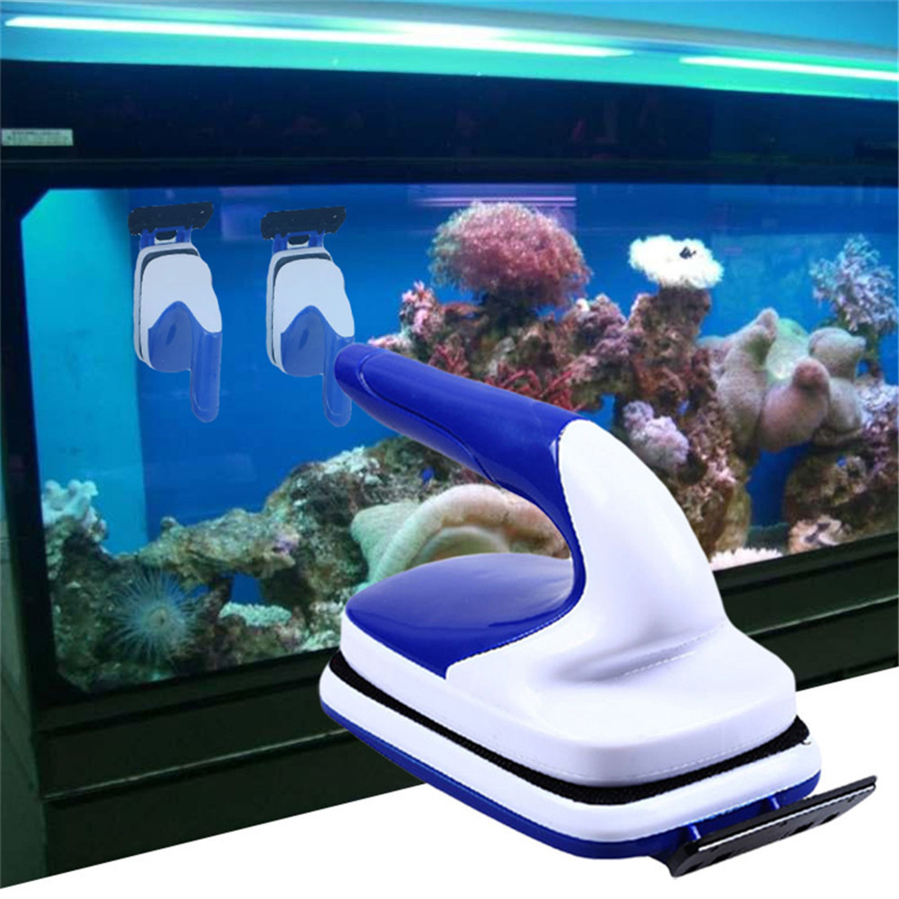 수족관 실용 부동 자기 브러시 물고기 탱크 유리 조류  - Marine Aquarium Glass Cleaner 리뷰 및 가격