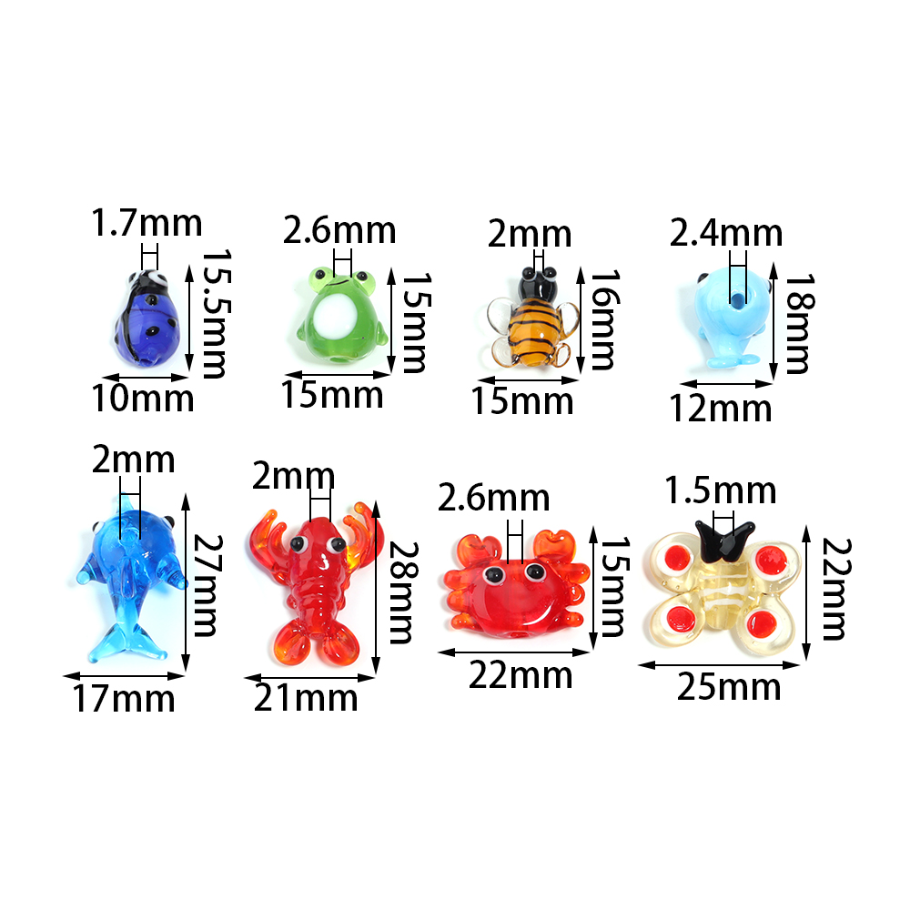 유리 펜던트 해양 동물 수족관 장식, 미니 피규어, 물 - Marine Aquarium & Regional Centre 리뷰 및 가격