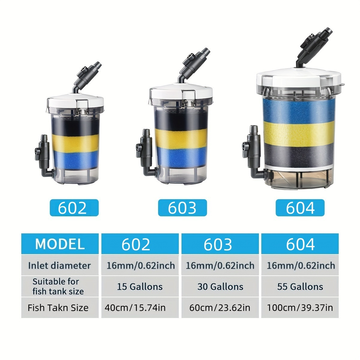 SUNSUN EW-602 EW-603 EW-604 무소 - Marine Aquarium Design 리뷰 및 가격