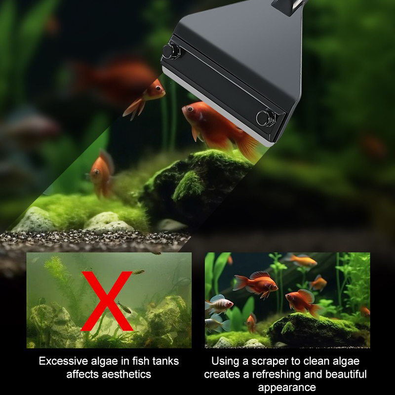 수족관 조류 제거제 알루미늄 합금 스테인레스 스틸 스크 - Marine Aquarium Glass Cleaner 리뷰 및 가격