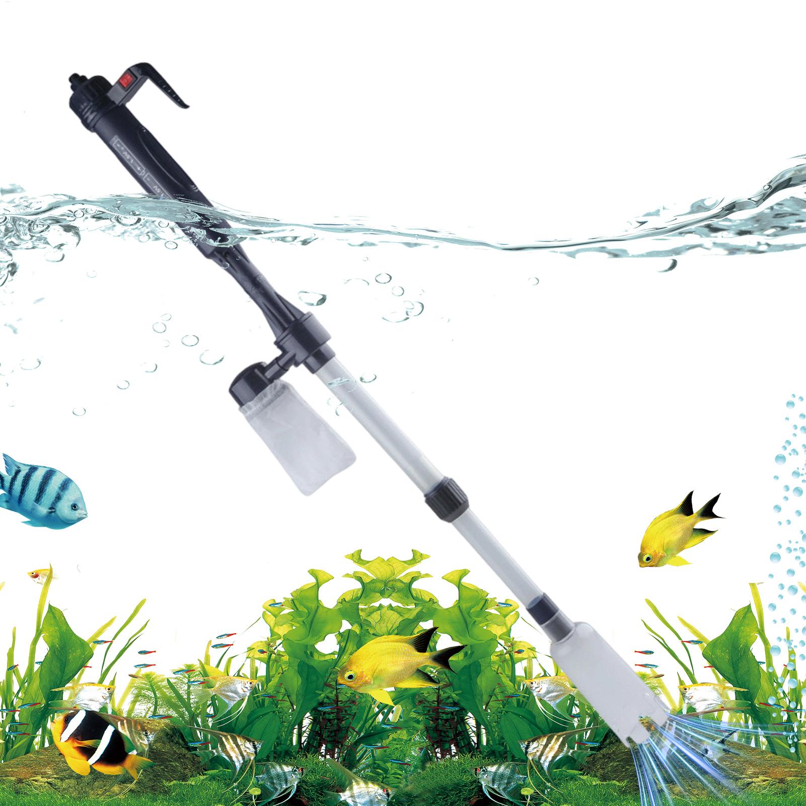 전기 수족관 진공 청소기 USB 휴대용 자갈 세척기 물 - Marine Aquarium Vacuum 리뷰 및 가격