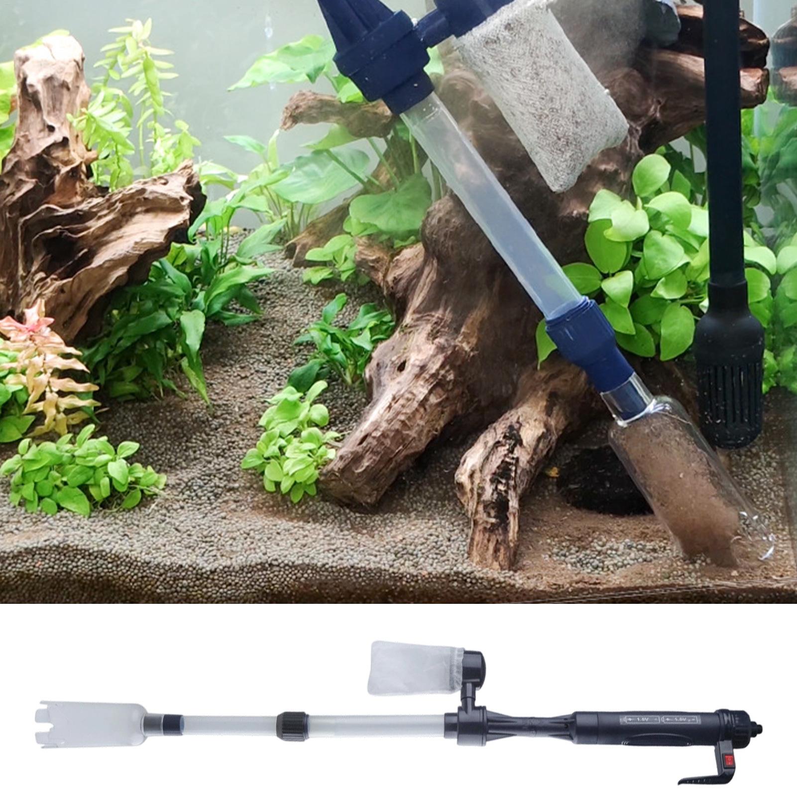 전기 수족관 진공 청소기 USB 휴대용 자갈 세척기 물 - Marine Aquarium Vacuum 리뷰 및 가격