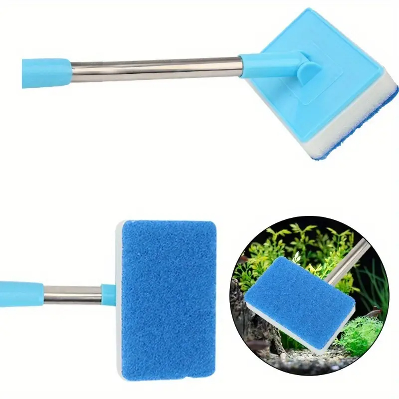 55-95cm 텔레스코픽 핸들 180 °   클리너 스 - Marine Aquarium Glass Cleaner 리뷰 및 가격