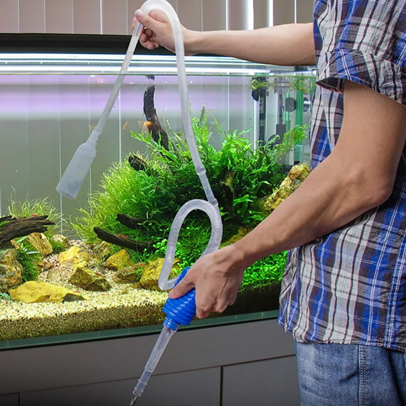 수족관 사이펀 물고기 탱크 사이펀 진공 청소기 펌프 반 - Marine Aquarium Vacuum 리뷰 및 가격