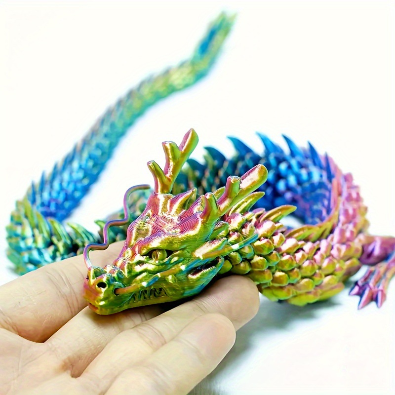 3D 인쇄 결합된 용 장식품, 움직일 수 있는 만화,  - Aquarium Marine Plants 리뷰 및 가격