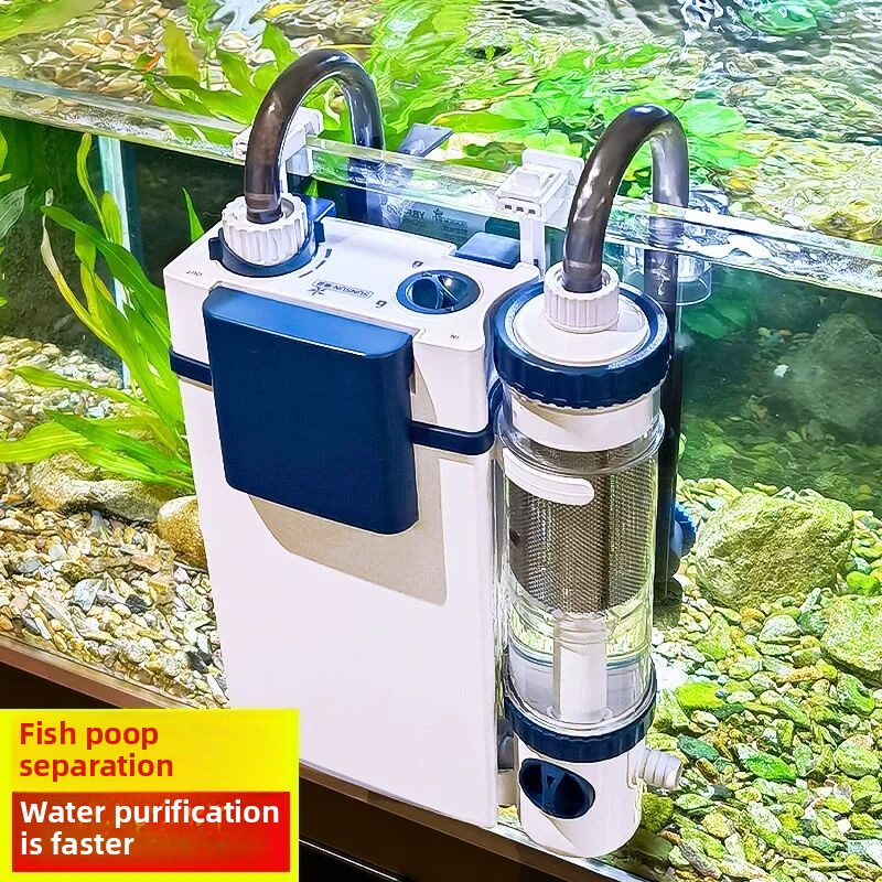 SUNSUN 새로운 수조 필터 YBF-500 산소 여과 - Marine Aquarium Design 리뷰 및 가격