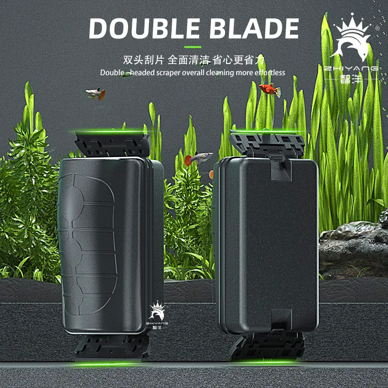 수족관 유리 수조 조류 스크레이퍼 클리너 강력한 자기  - Marine Aquarium Glass Cleaner 리뷰 및 가격