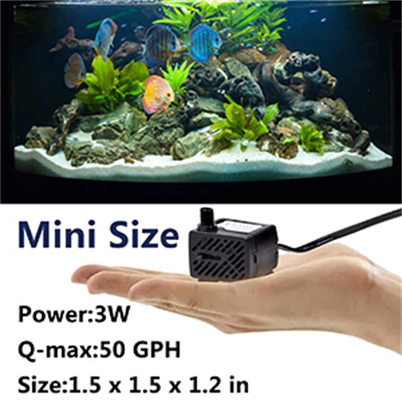 미니 물고기 탱크 워터 펌프 쉬운 설치 분리형 청소 울 - Marine Aquarium Dc Pump 리뷰 및 가격