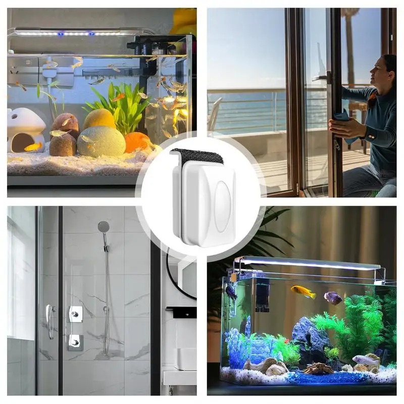 마그네틱 수족관 청소 브러시, 상단 코너 브러시 디자인 - Marine Aquarium Glass Cleaner 리뷰 및 가격