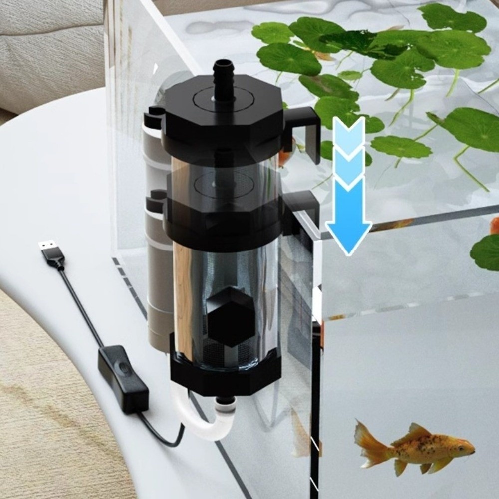 USB 전원 수족관 물 교환기 280GPH 저소음 어항 - Marine Aquarium Vacuum 리뷰 및 가격
